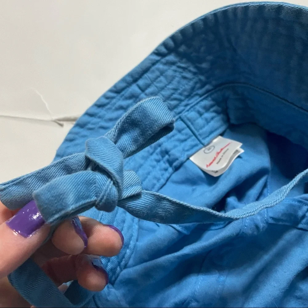 Hanna Andersson Sunblock Floppy Sun Hat Light Blue Summer Outdoor Outerwear